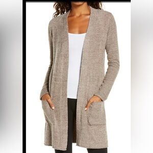 Barefoot Dreams CozyChic Lite Long Cardigan Bisque SO cozy!!